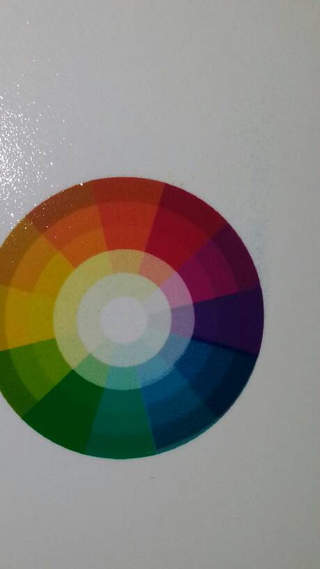 彩色噴墨打印機(jī)故障,愛普生t50 打印色環(huán)如圖所示,藍(lán)色部分明顯有偏移,打歪了一樣,沒有對(duì)齊,請(qǐng)